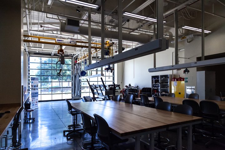 Classroom in the Engineering building at CBU