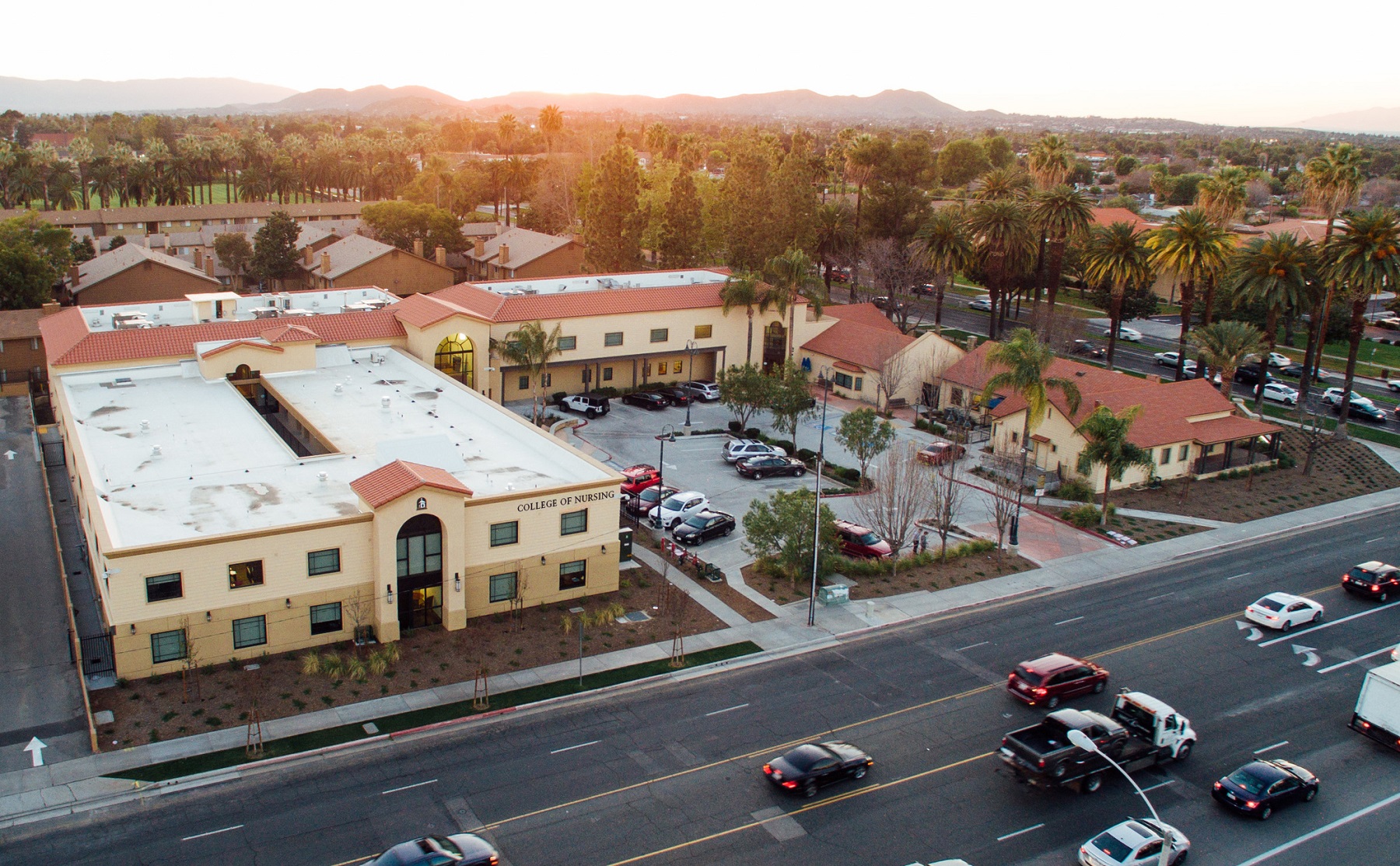 Exterior of CBU's Nursing Annex