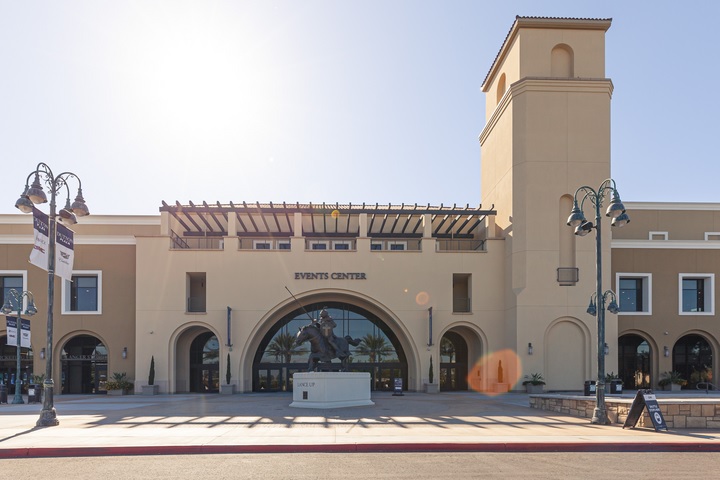 Front of Events Center