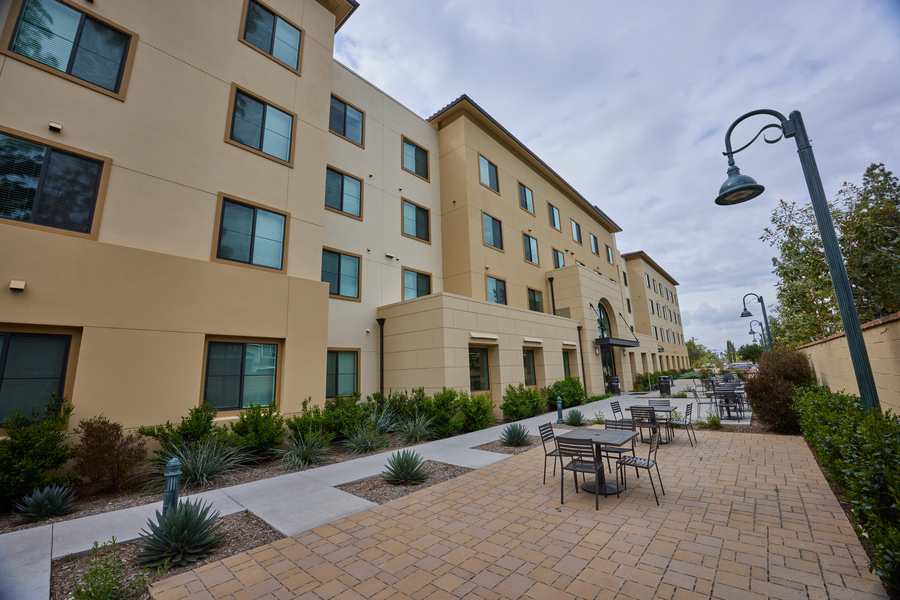 Magnolia crossing exterior