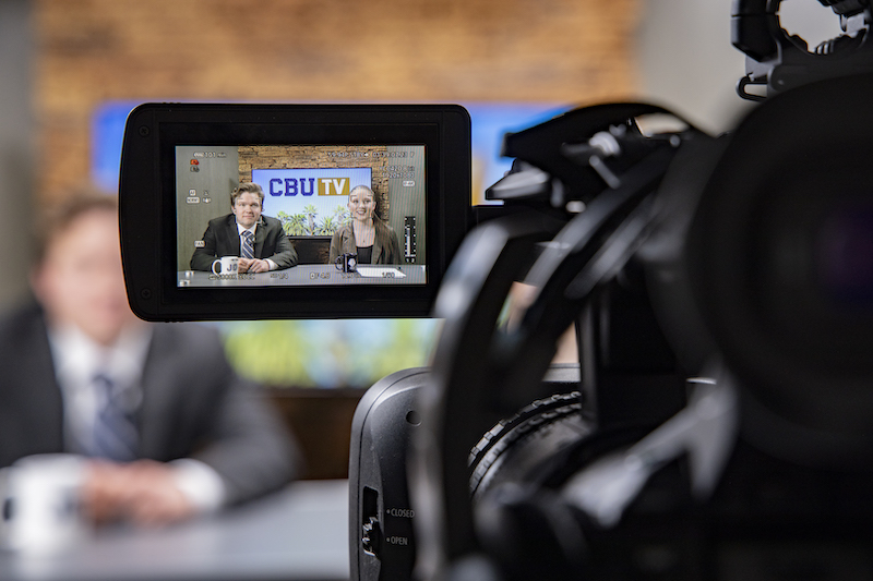 cbu tv camera on anchors