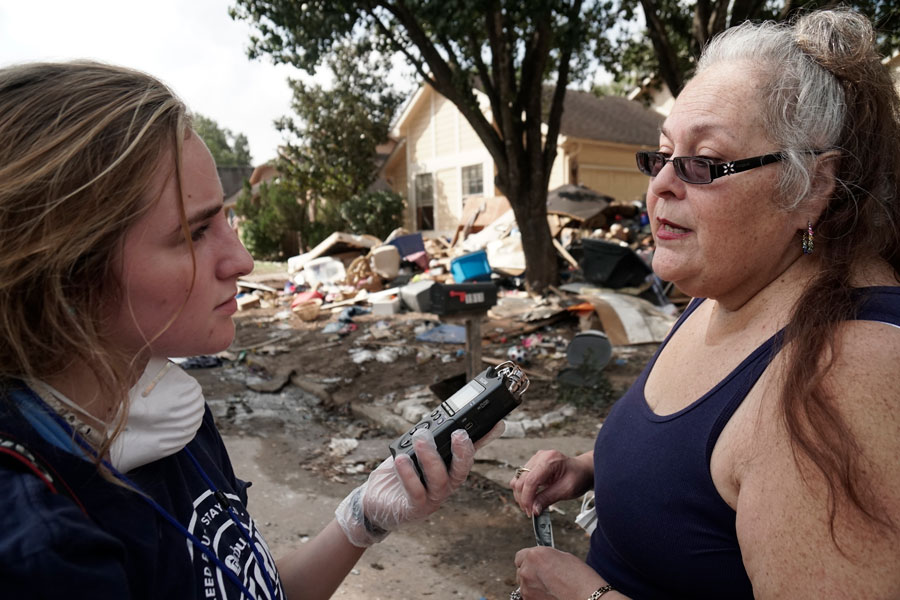 Harvey Relief 2017 Reporter