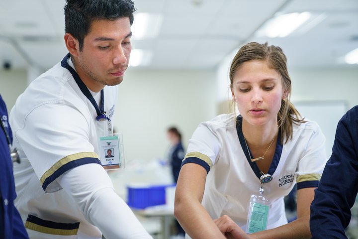 2 CBU Nursing Students