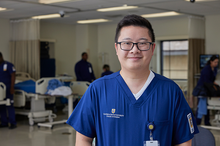 CBU Student nurse smiling