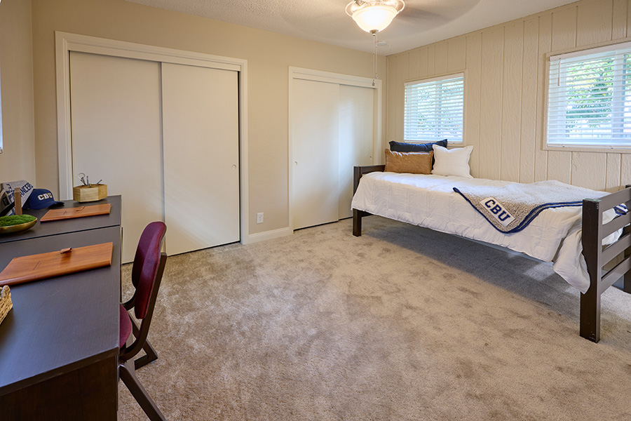 University Housing Bedroom