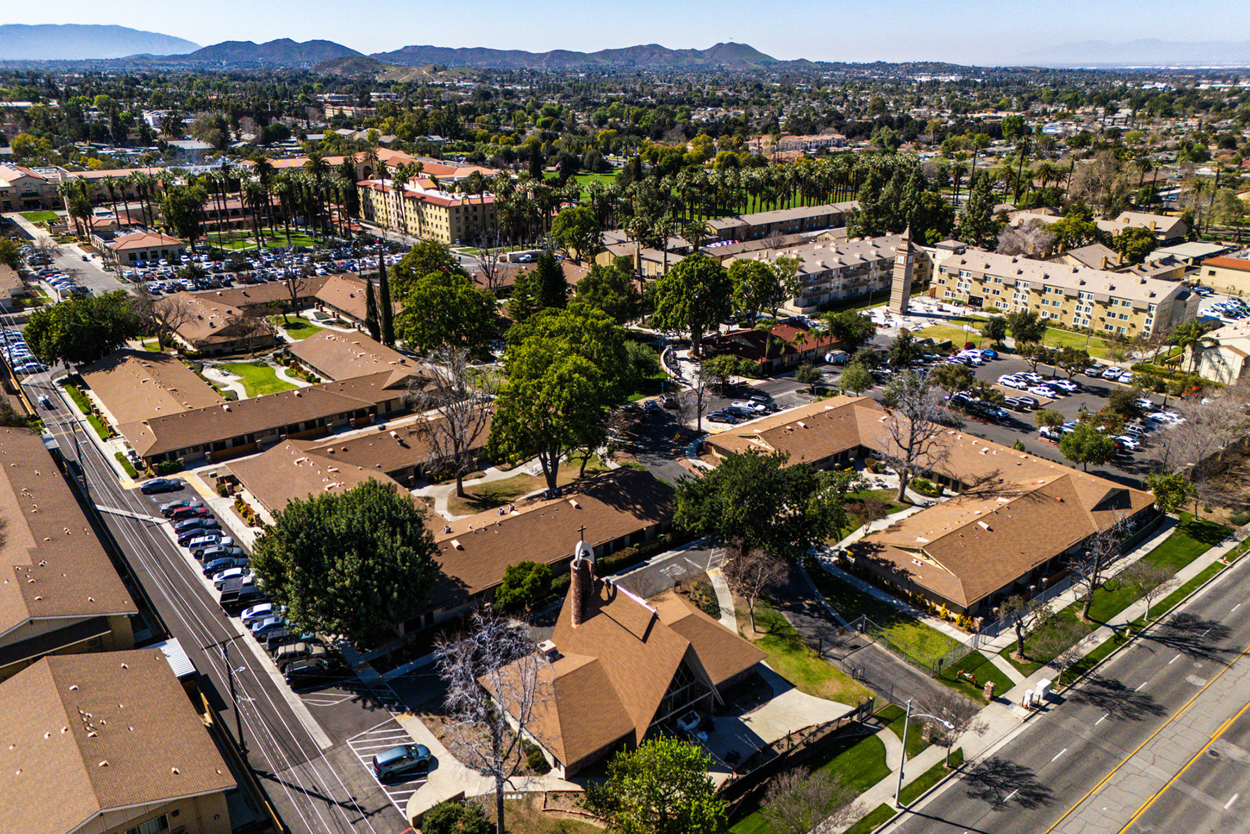 The Village Aerial Shot