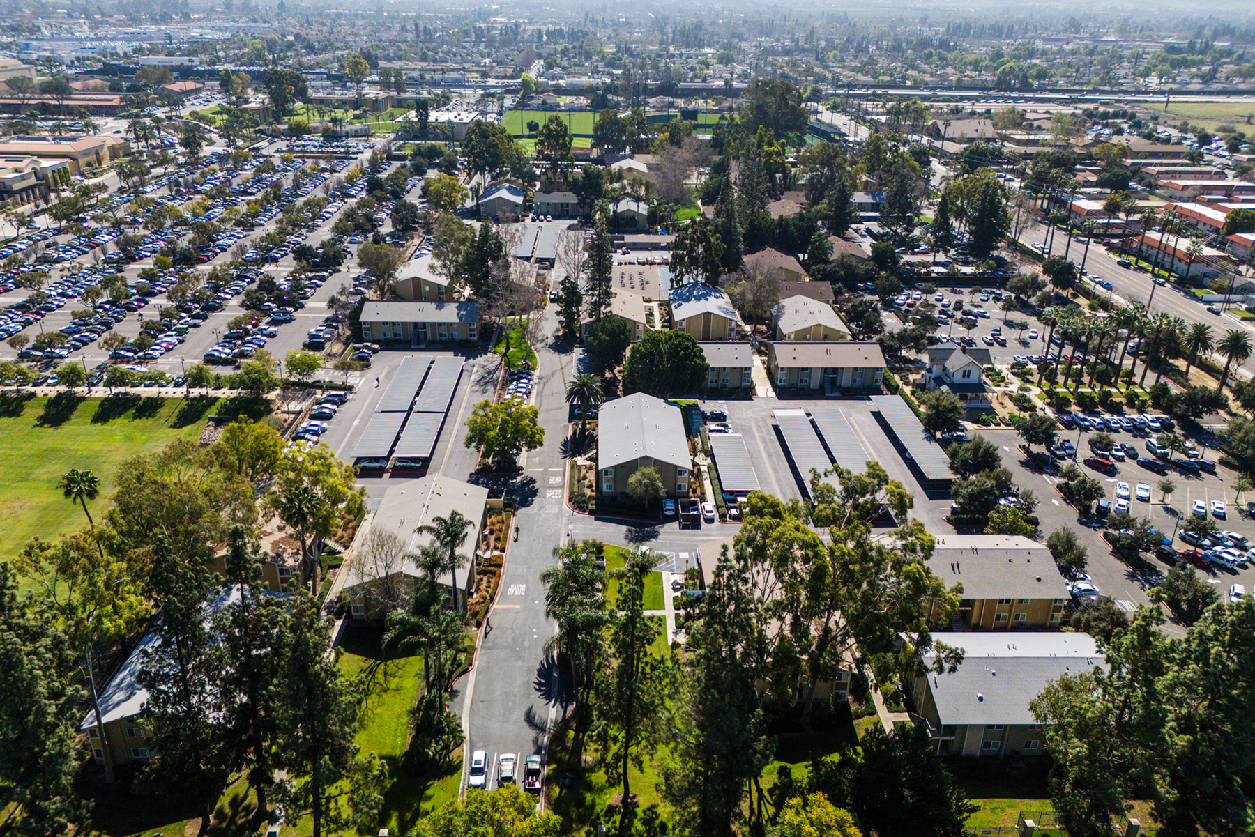 The Colony Aerial Shot