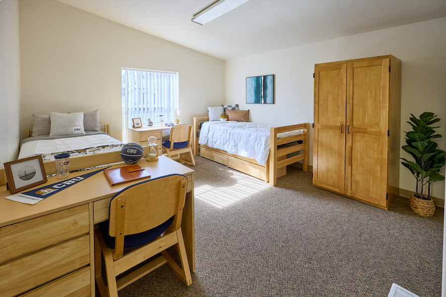Bedroom in the Cottages