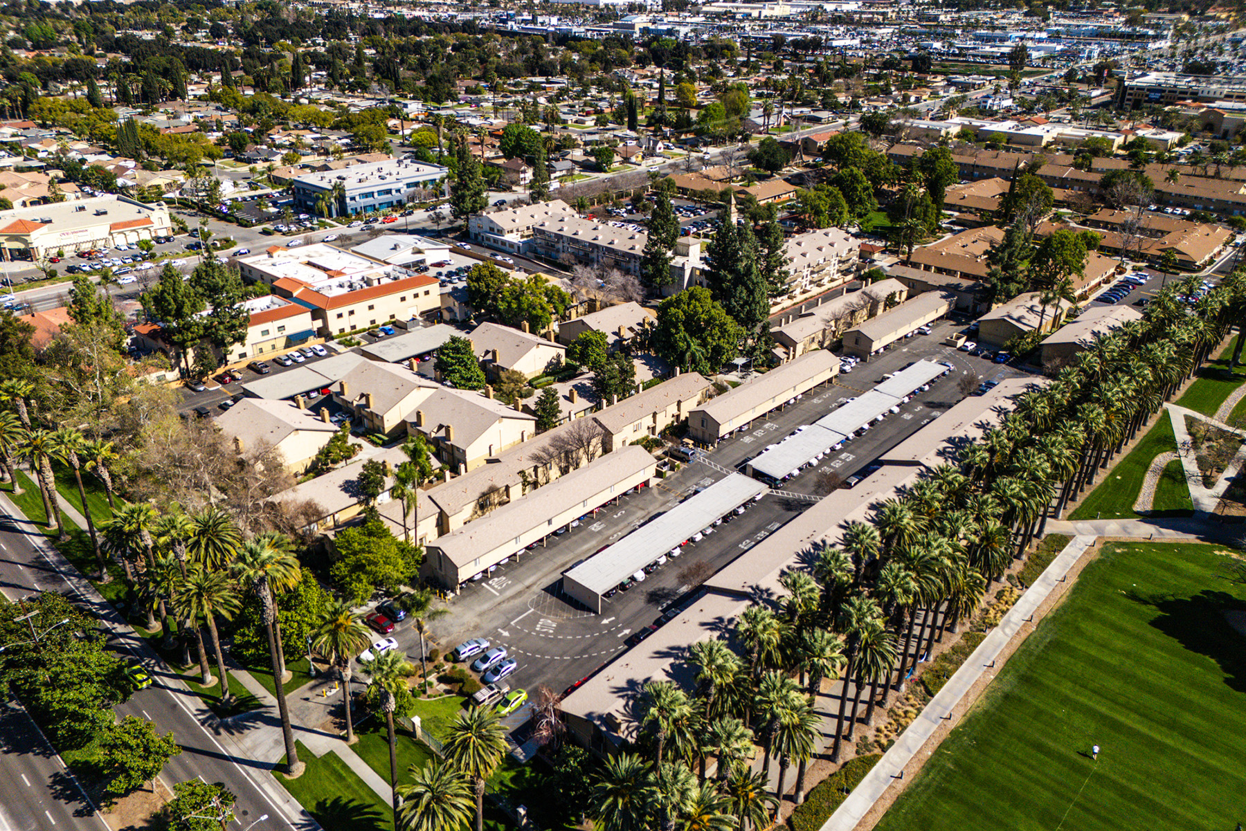 University Place Aerial Shot
