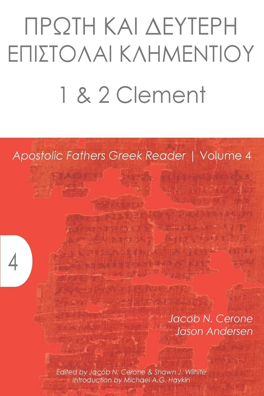 Apostolic Fathers Greek Reader
