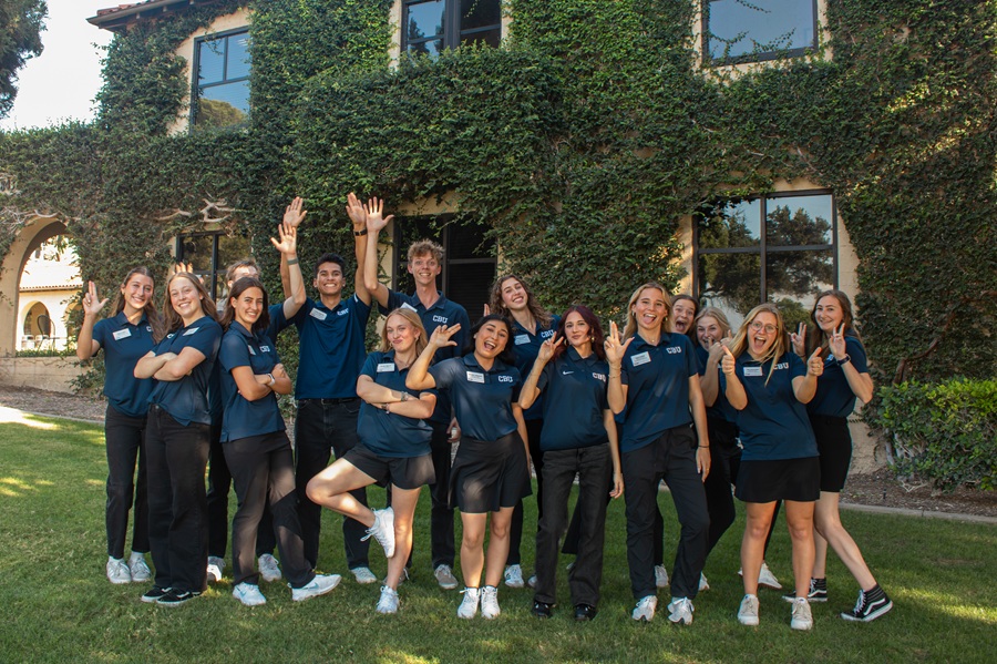 group of tour guides